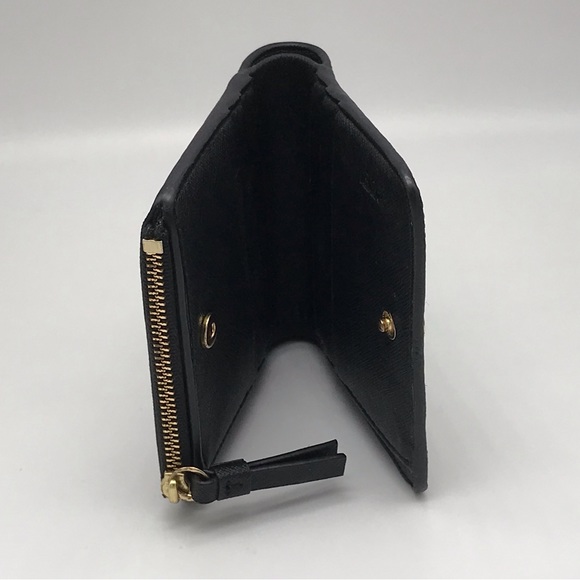EUC TORY BURCH ROBINSON BLACK WALLET - Picture 8 of 16